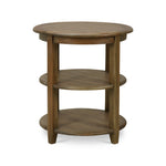 Luna Round 3 Tier Side Table FURNITURE - side table Bramble