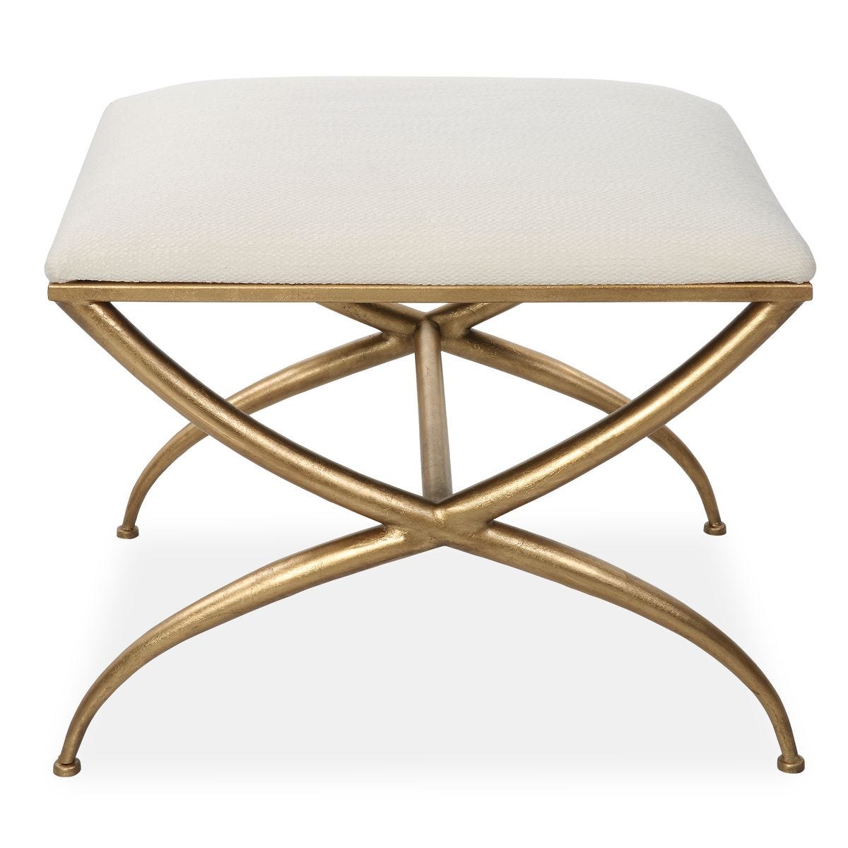 Cross Bench FURNITURE - benches Uttermost