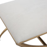 Cross Bench FURNITURE - benches Uttermost