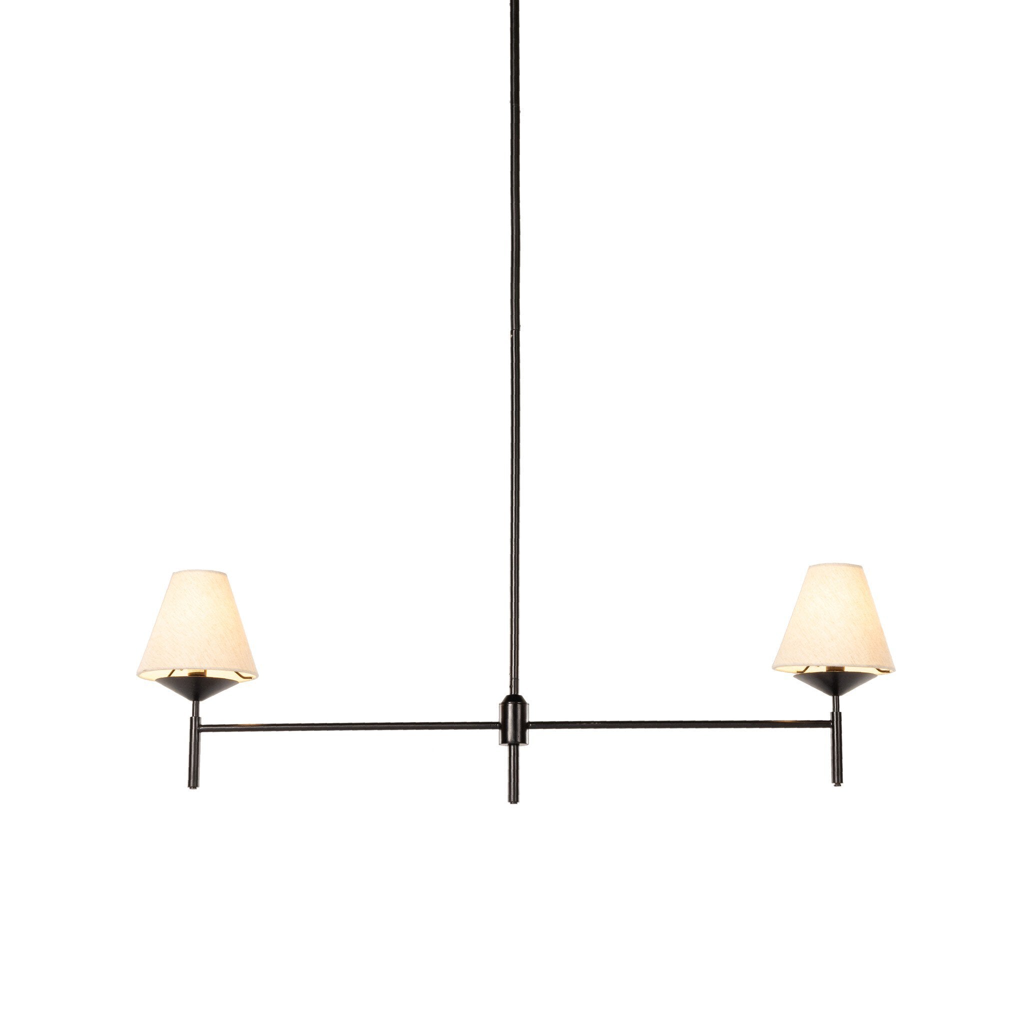 Dodie Linear Chandelier- Rug & Weave