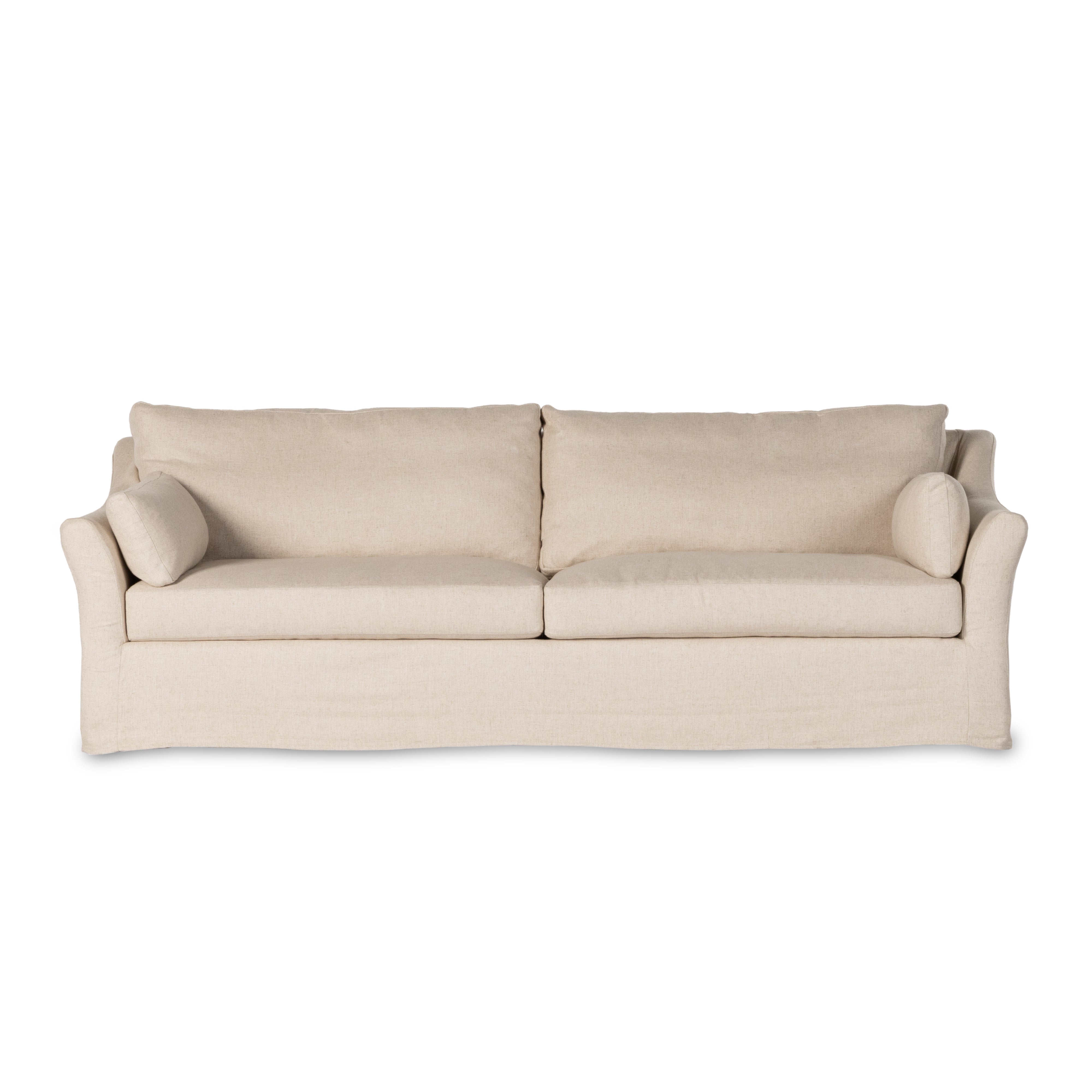 Delino 97" Slipcover Sofa 1 - a - FURNITURE - sofa Four Hands
