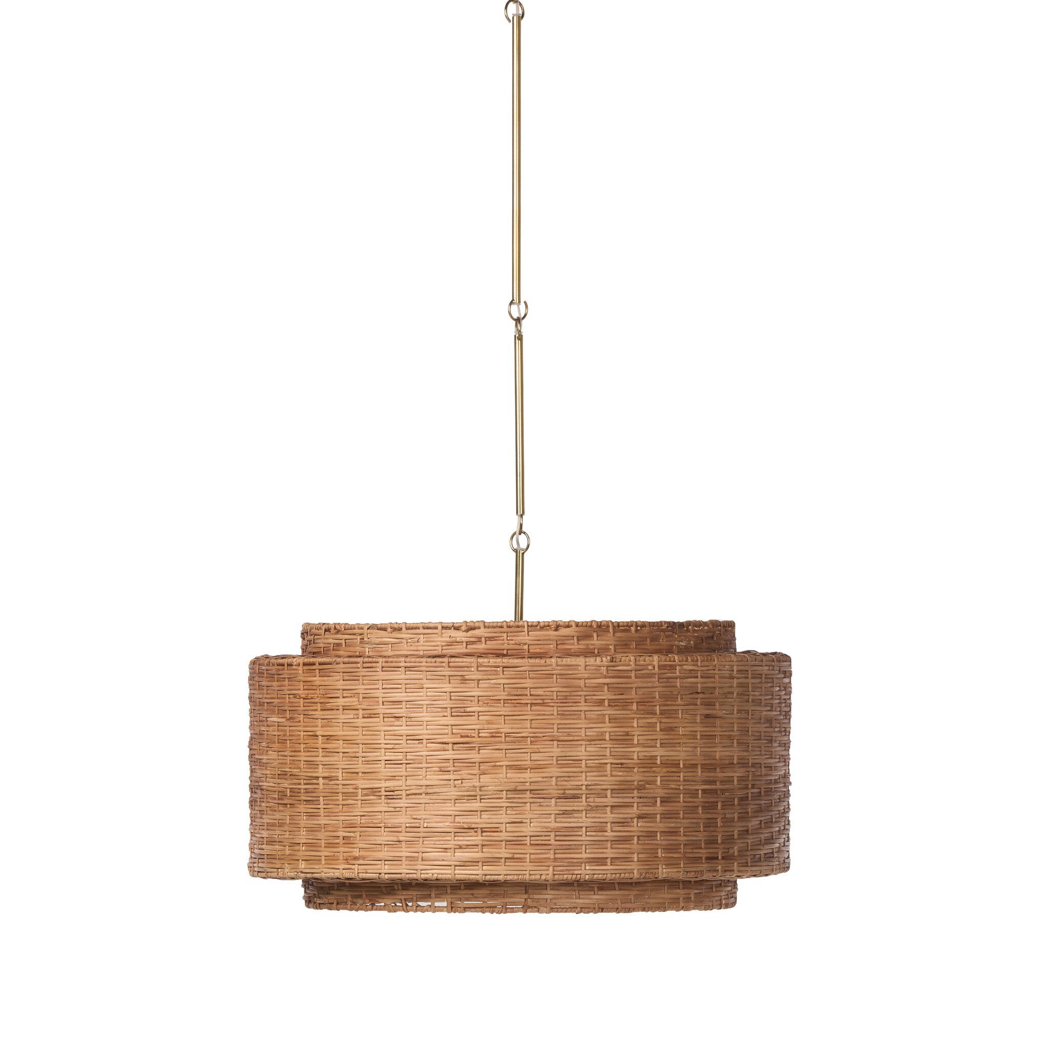 Wendall Pendant LIGHITING - pendant Four Hands Antique Brass Iron
