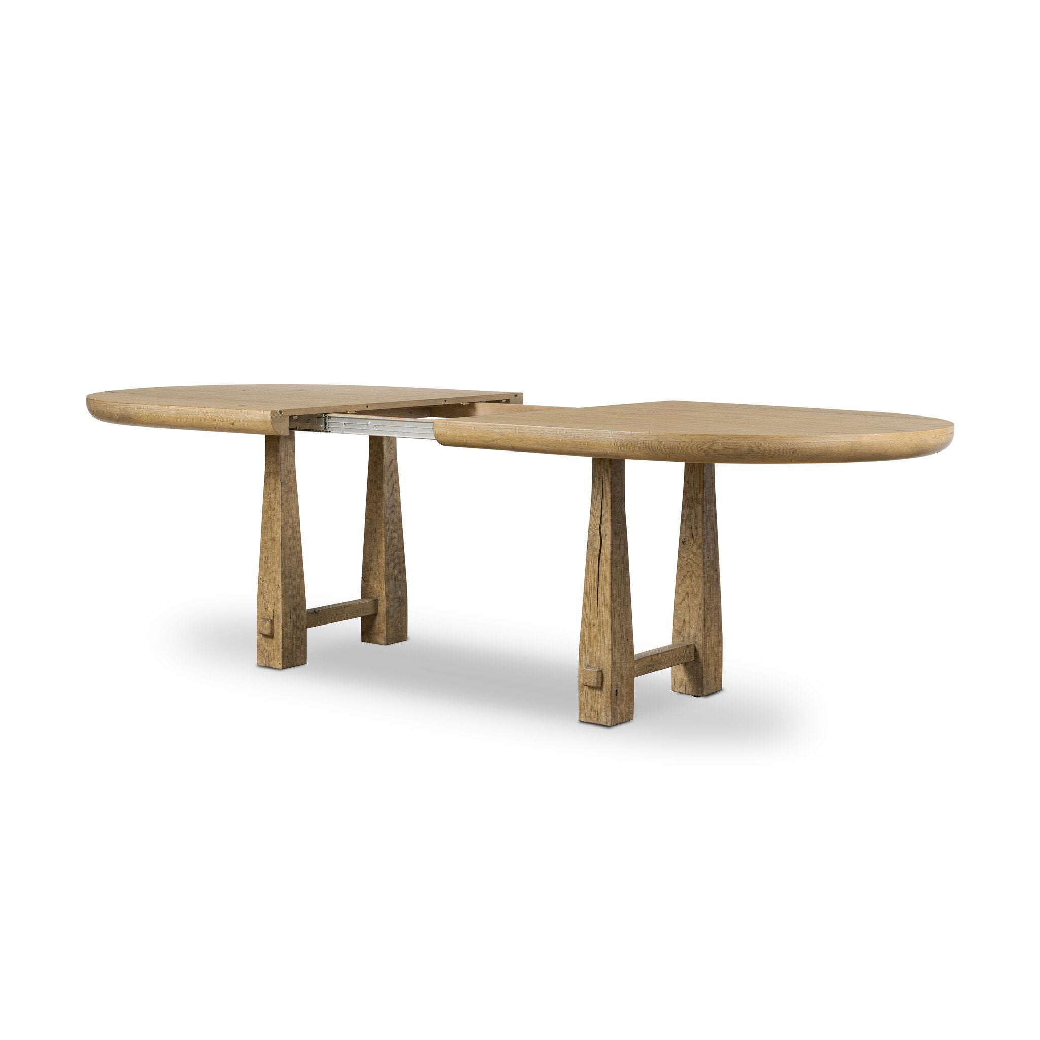 Godric Oval Extension Dining Table FURNITURE - dining table Four Hands