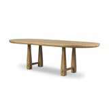 Godric Oval Extension Dining Table FURNITURE - dining table Four Hands
