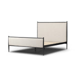 Xander Bed FURNITURE - bed Four Hands Savoy Parchment Queen
