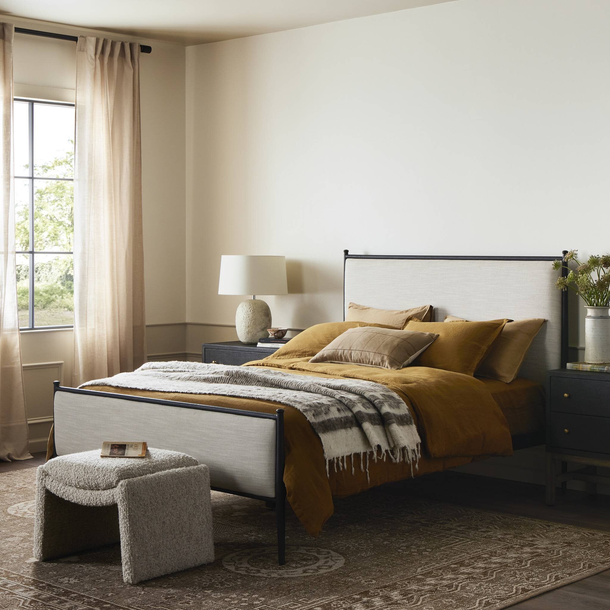 Xander Bed FURNITURE - bed Four Hands