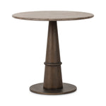 Goetz Bistro Table FURNITURE - dining tables Four Hands Warm Grey Marble