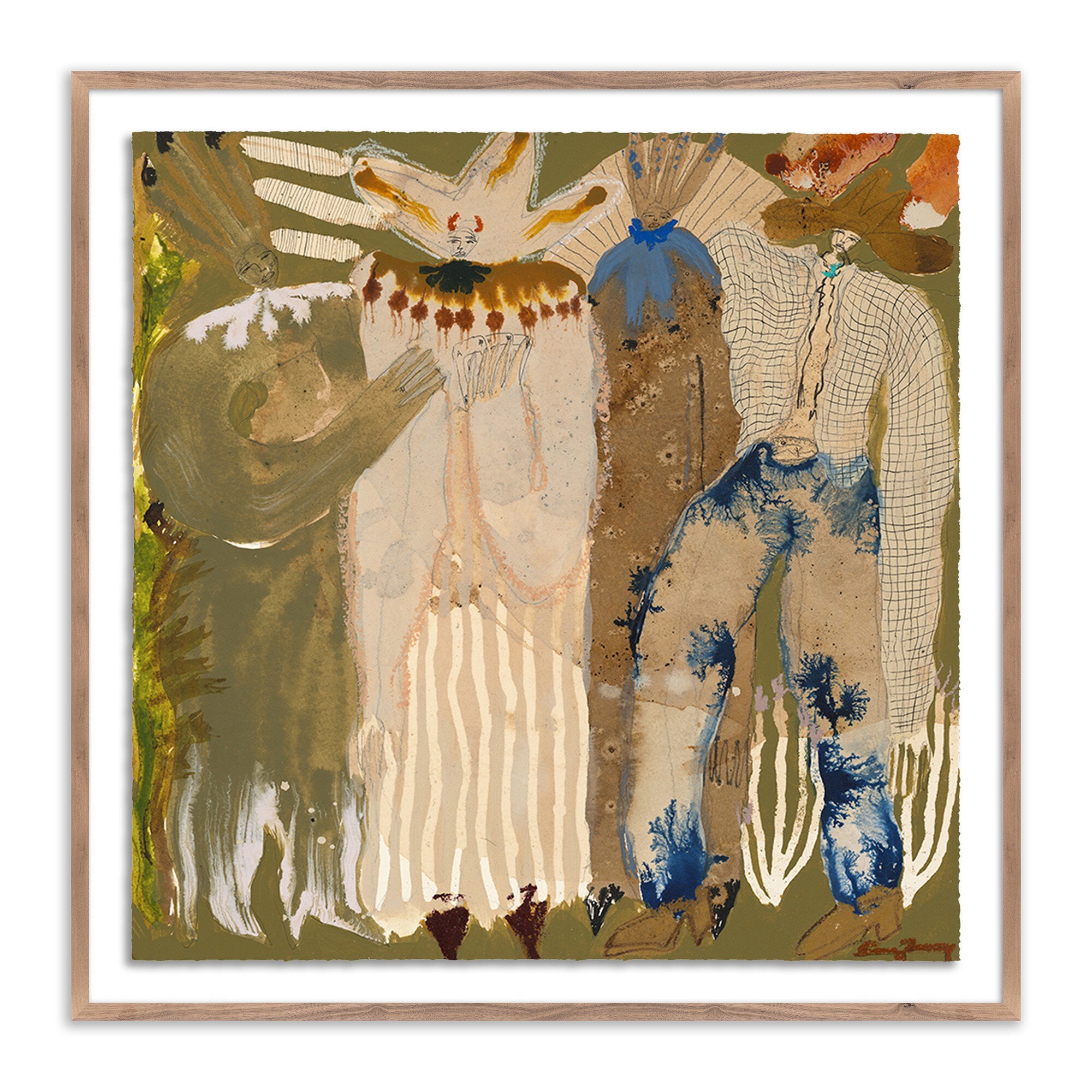 "Body Snatchers" by Caroline Pinney ARTWORK - framed print Four Hands