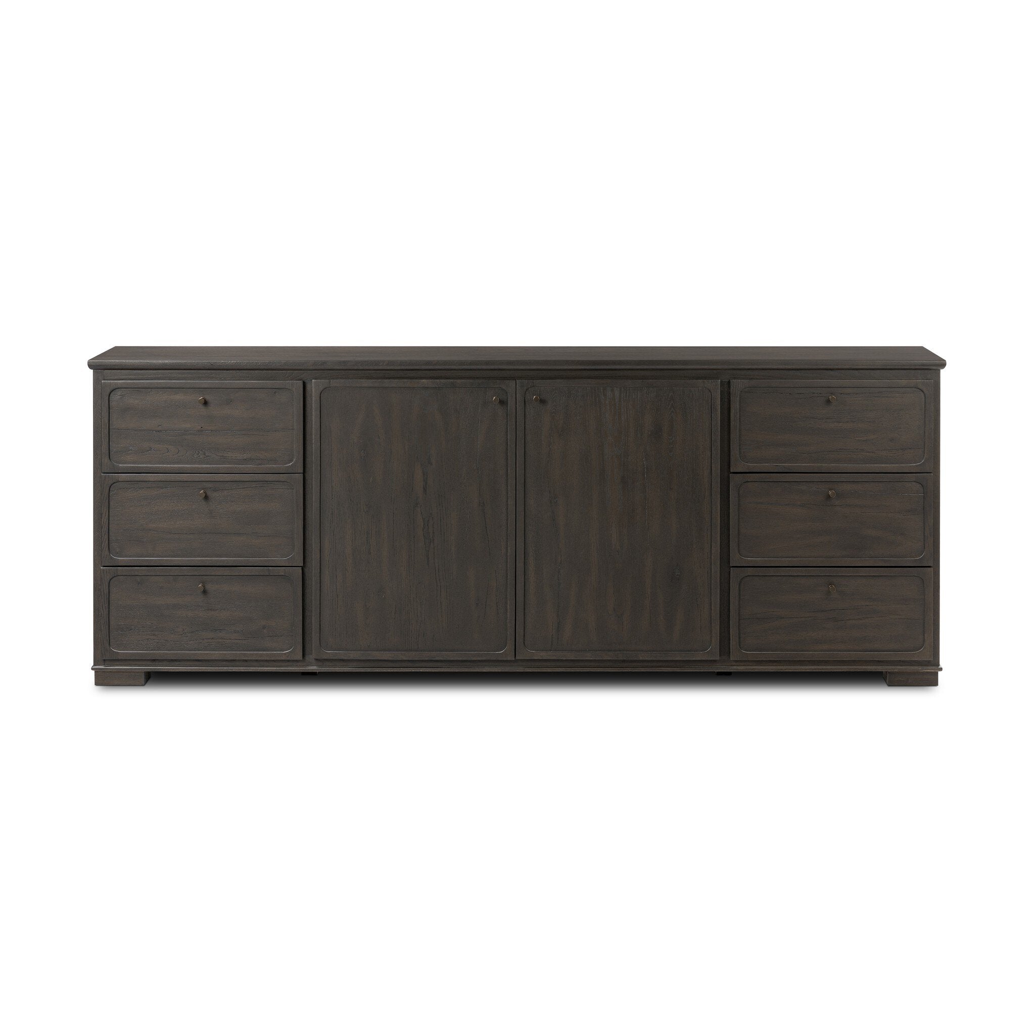 Leora Sideboard, Smoked Black Veneer