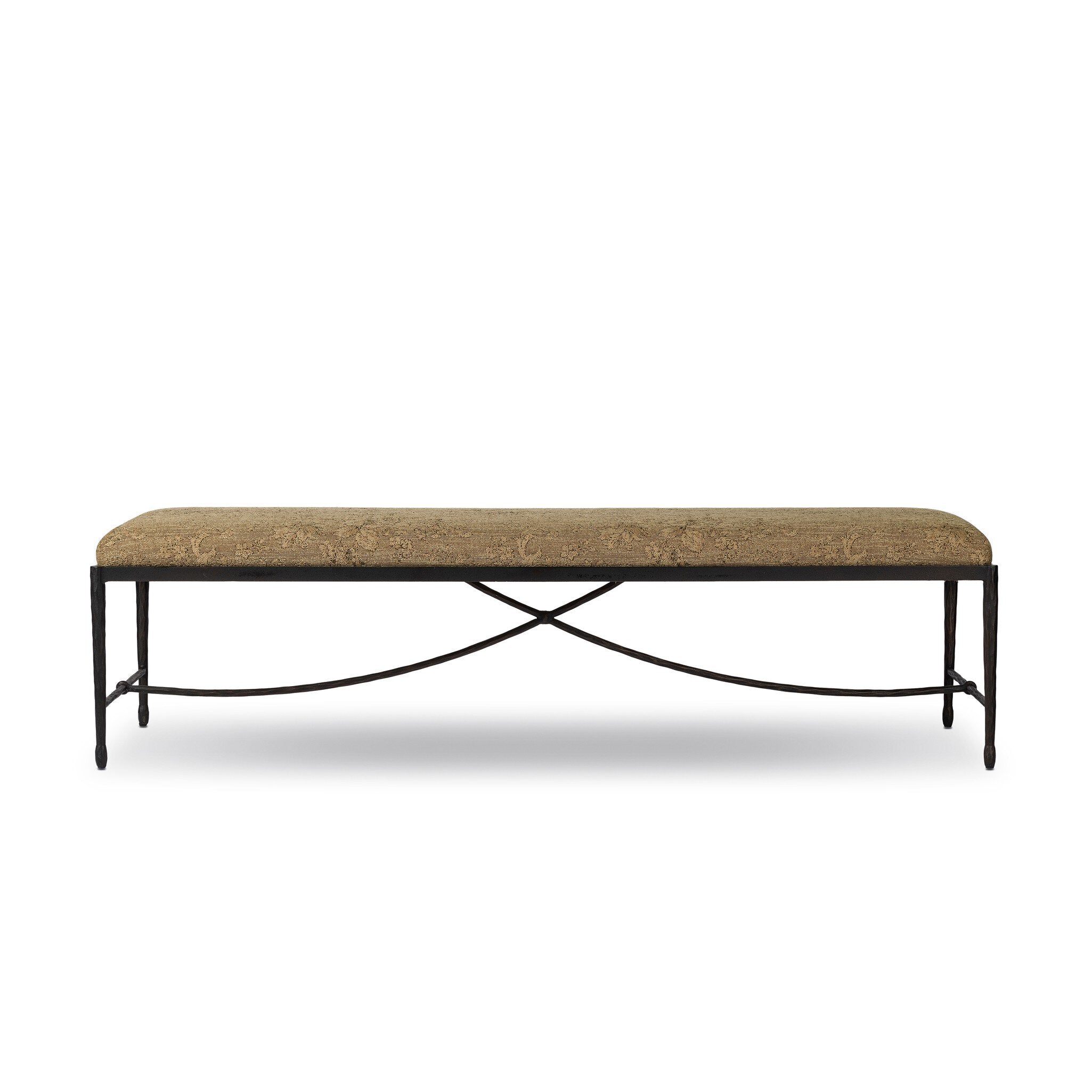 Jade Accent Bench FURNITURE - bench Four Hands Fallingbrook Cafe