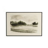 FLOOR MODEL - "Meadow" Framed Canvas ARTWORK - in store Four Hands
