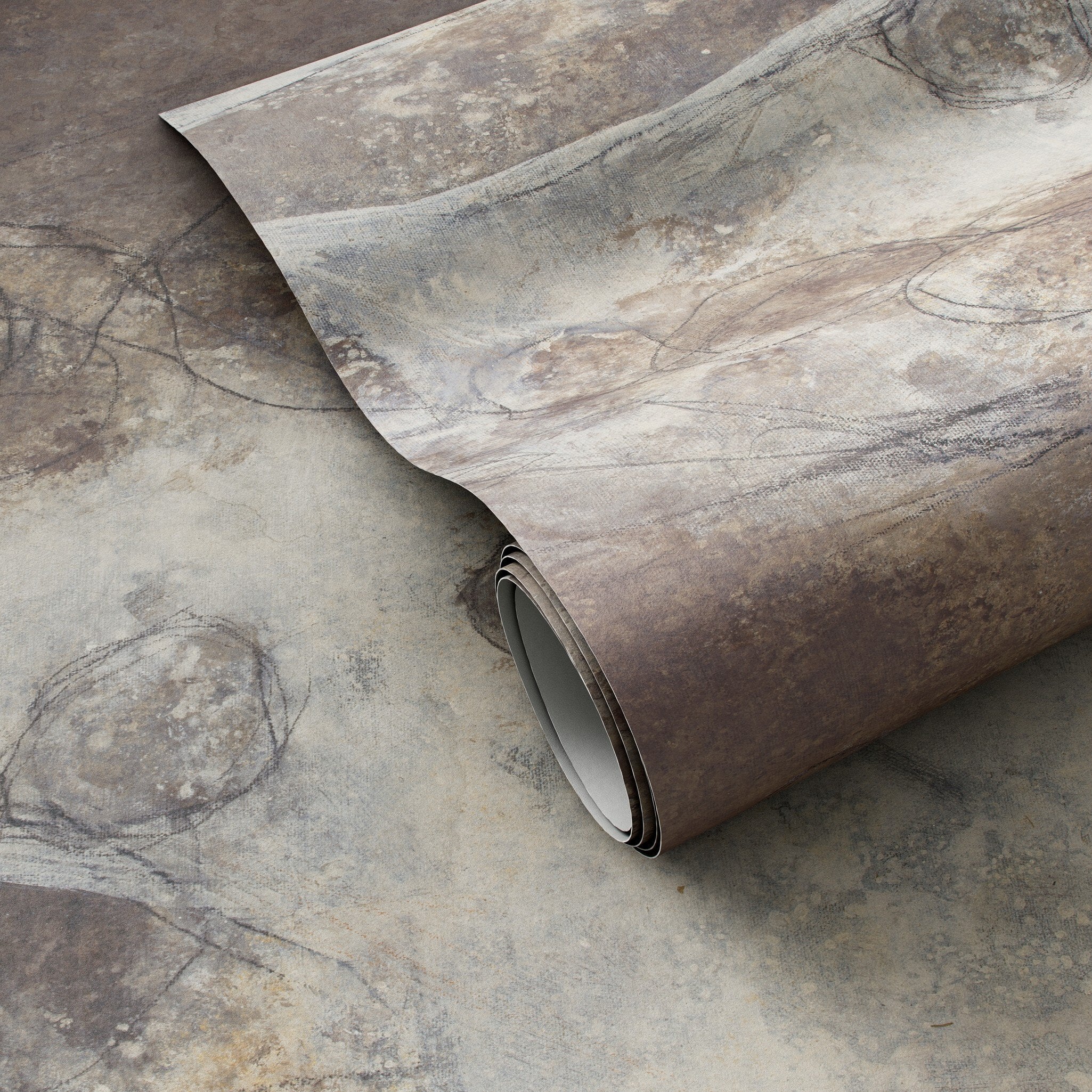 Penumbra II Mural by Matera WALLPAPER - abstract Four Hands