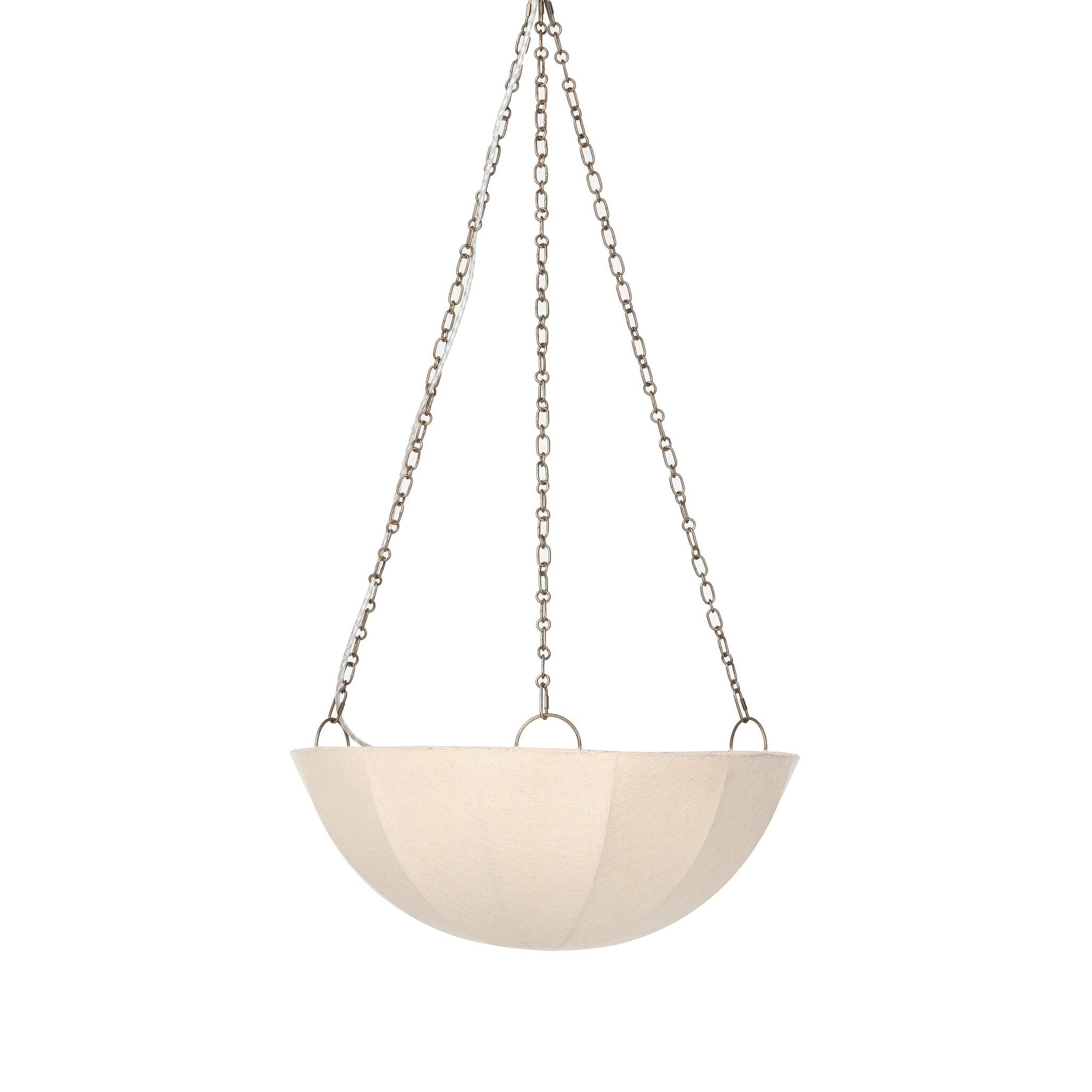 Teague Pendant LIGHTING - pendant Four Hands Antique Brass Iron