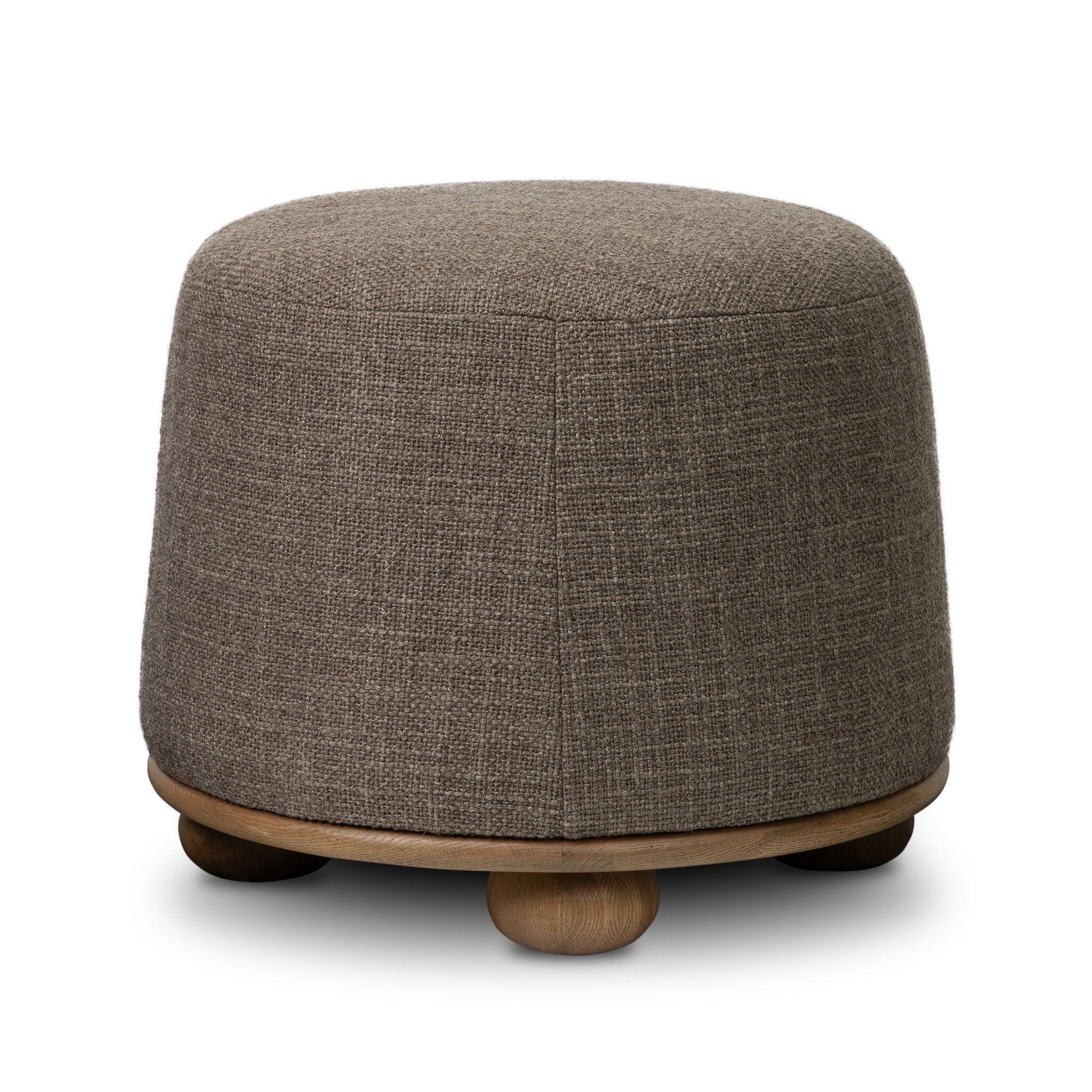 IN STORE - Bilbury Ottoman FURNITURE - ottoman Four Hands Saxon Mink