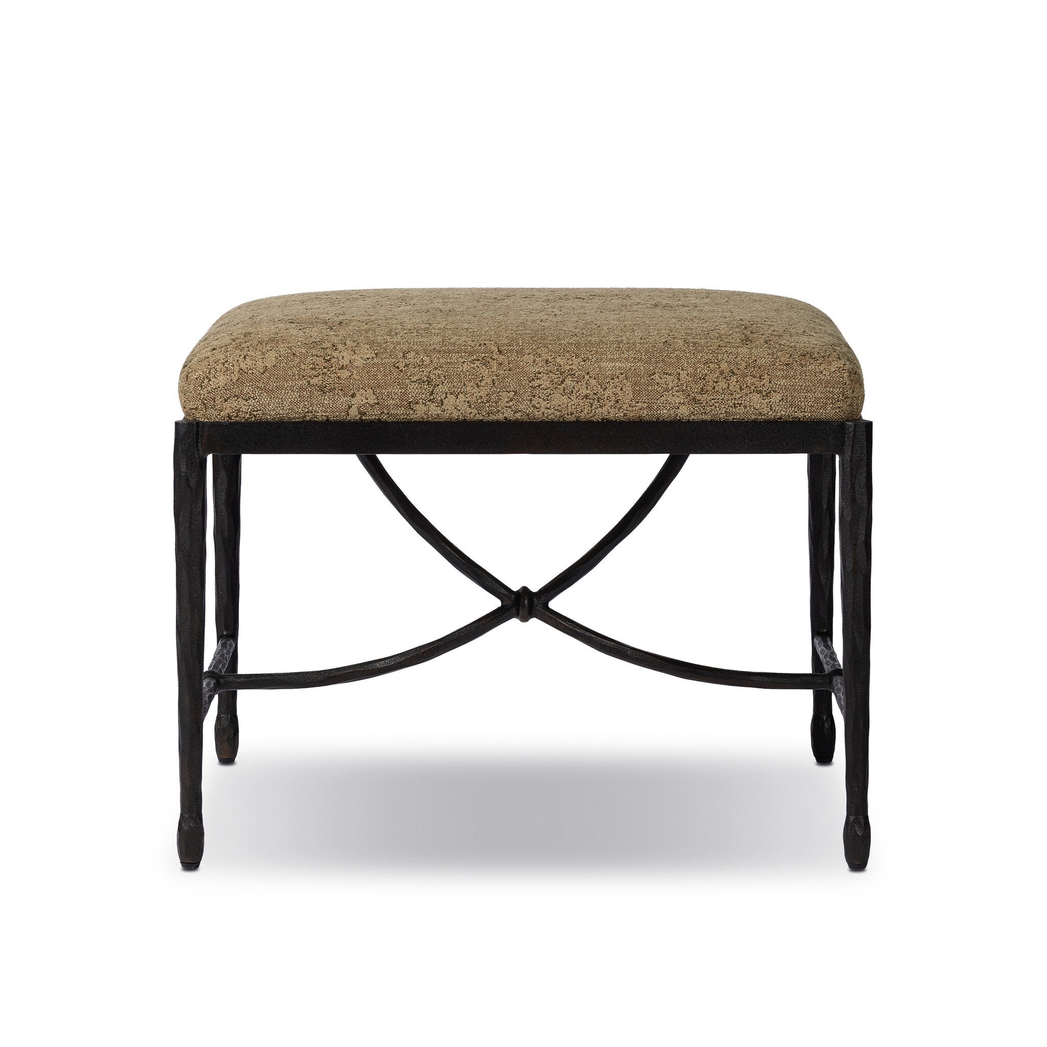 Jade Accent Stool FURNITURE - ottoman Four Hands Fallingbrook Cafe