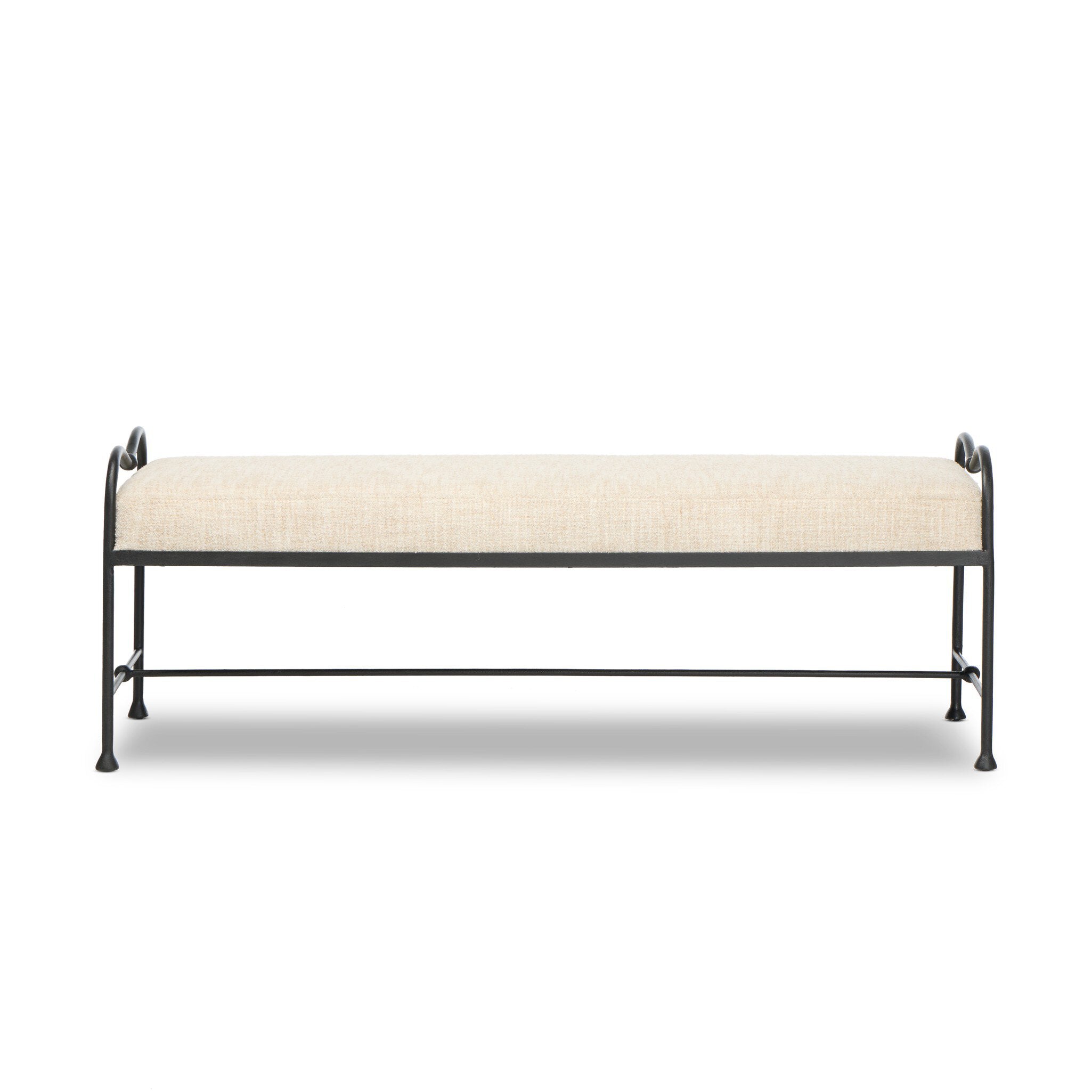 Leona Accent Bench FURNITURE - benches Four Hands