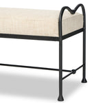 Leona Accent Bench FURNITURE - benches Four Hands