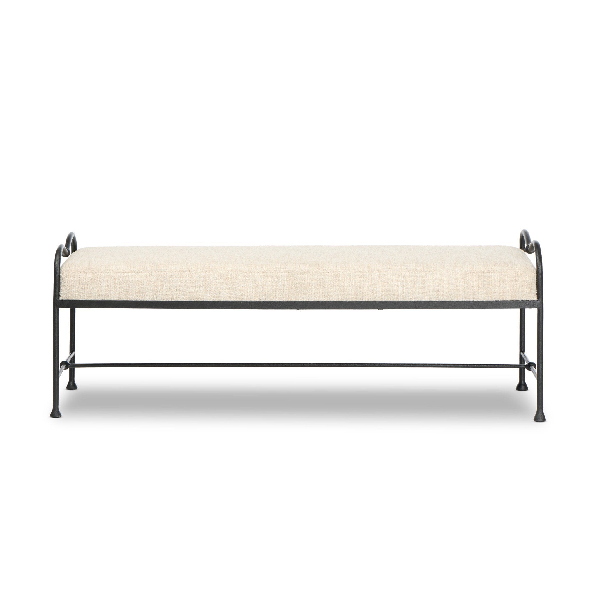 Leona Accent Bench FURNITURE - benches Four Hands
