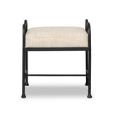 Leona Accent Stool FURNITURE - ottomans Four Hands