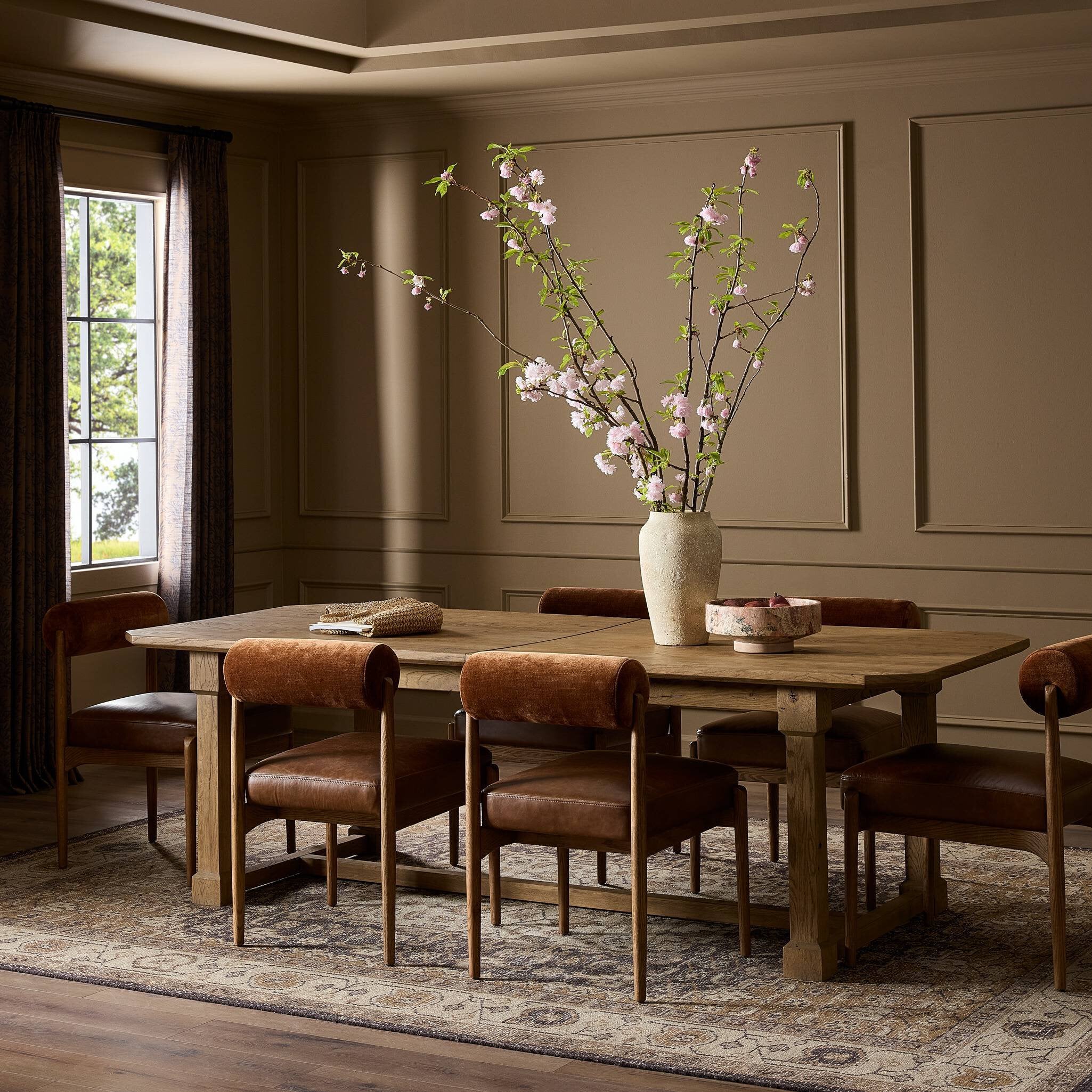 Cicero Extension Dining Table FURNITURE - dining table Four Hands