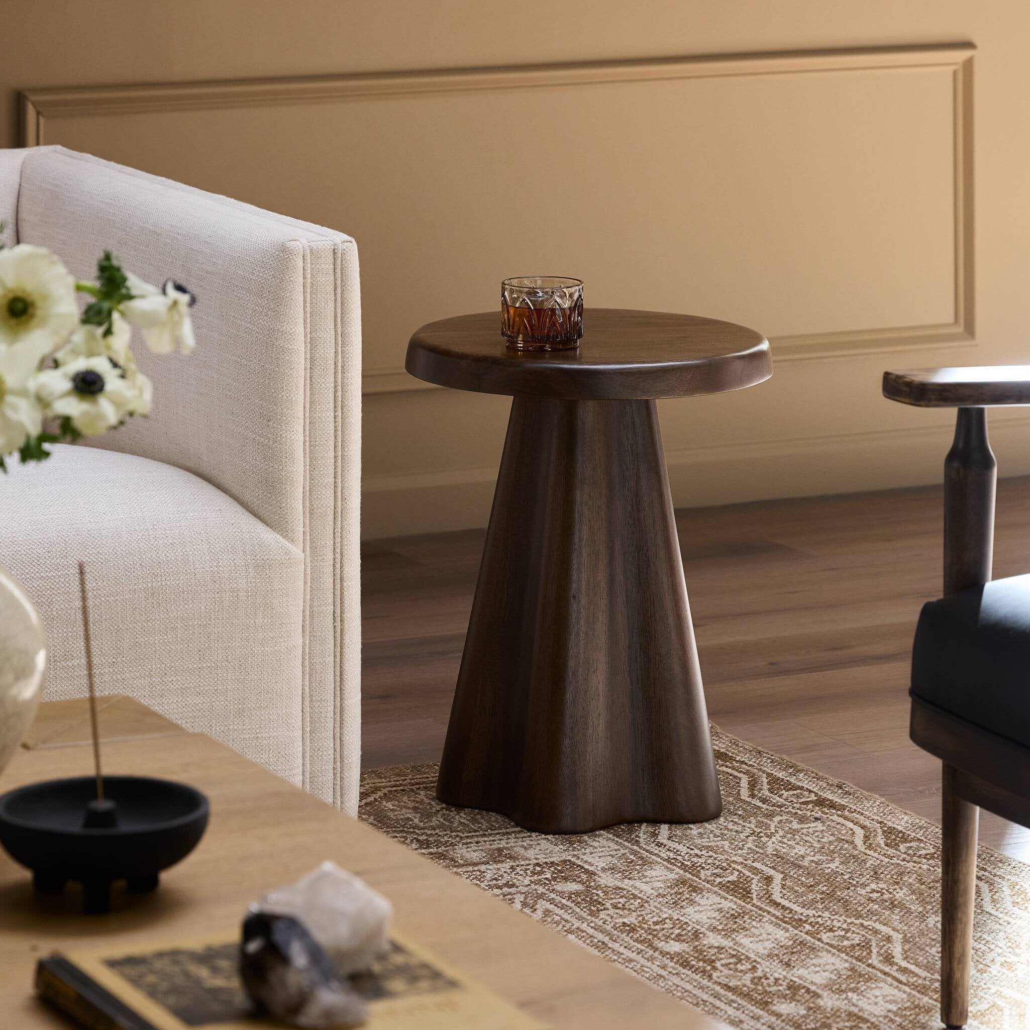 Jinx End Table FURNITURE - end table Four Hands