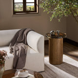 Shira Small End Table FURNITURE - end table Four Hands