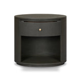 Amelia Oval One Drawer Nightstand FURNITURE - nightstand Four Hands