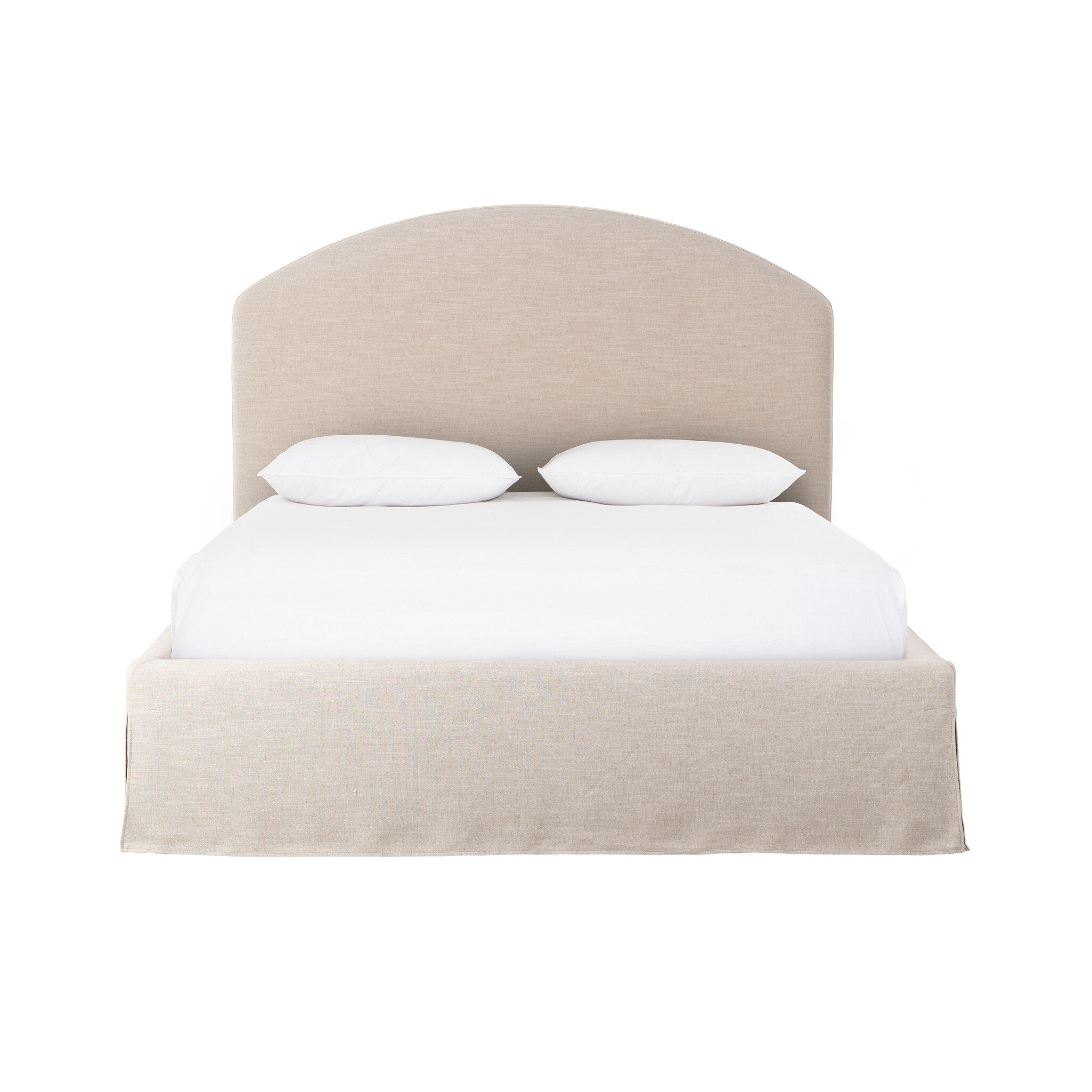 Oasley Slipcover Bed FURNITURE - beds Four Hands Queen