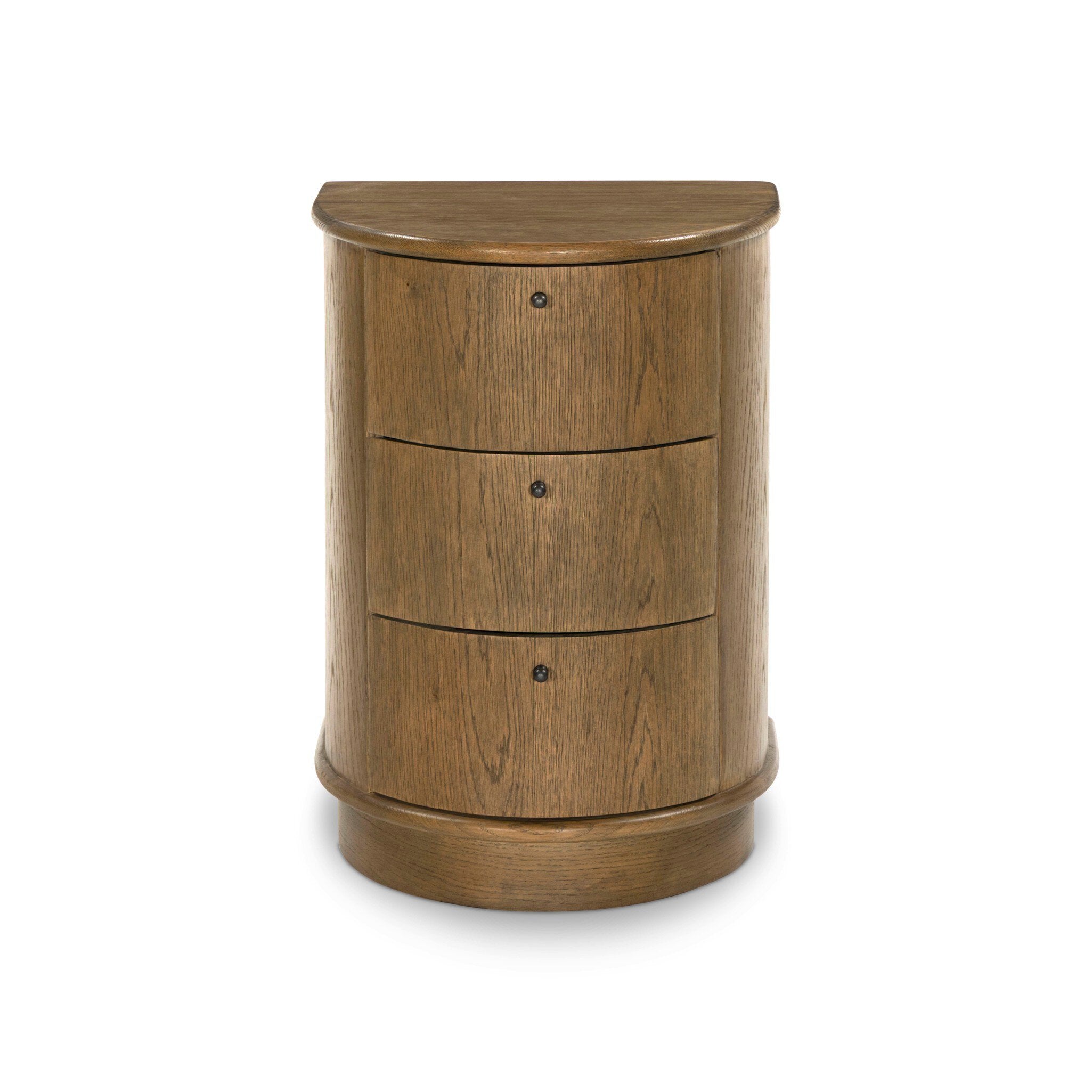 Zoe Nightstand, Warm Natural Oak