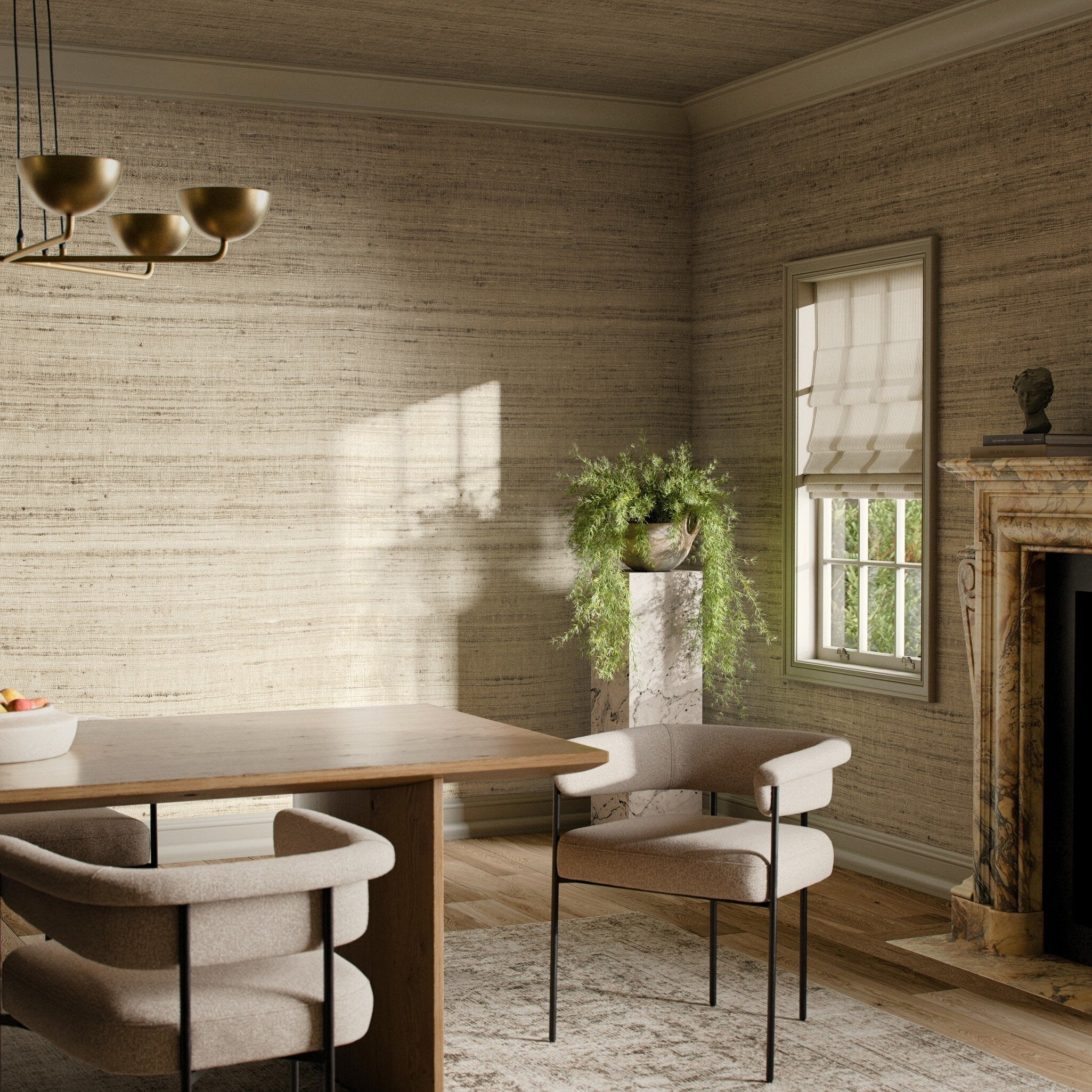 Silk Wallpaper by FH Art Studio WALLPAPER - pattern Four Hands
