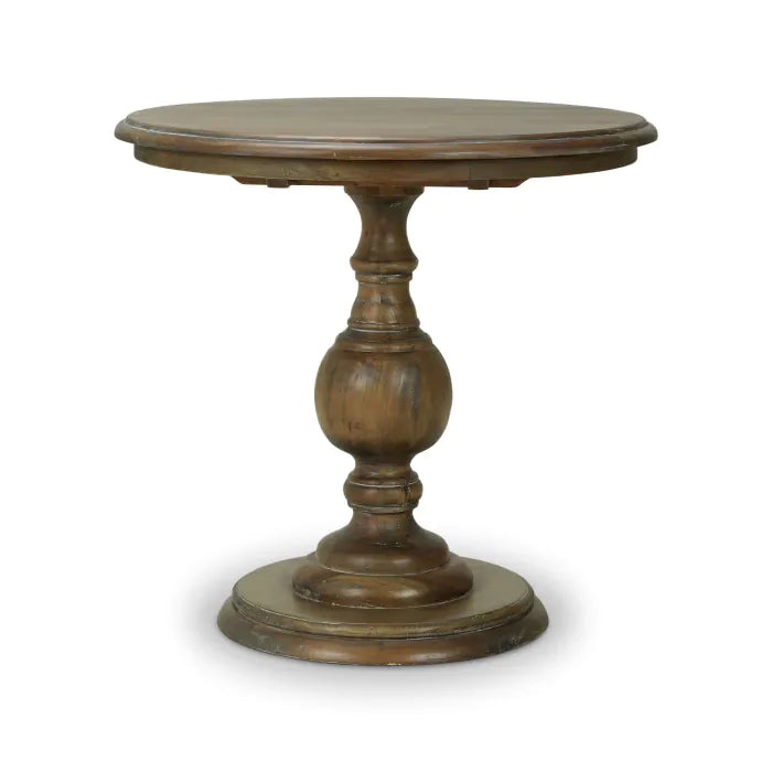 Grace Lamp Table, Straw Wash