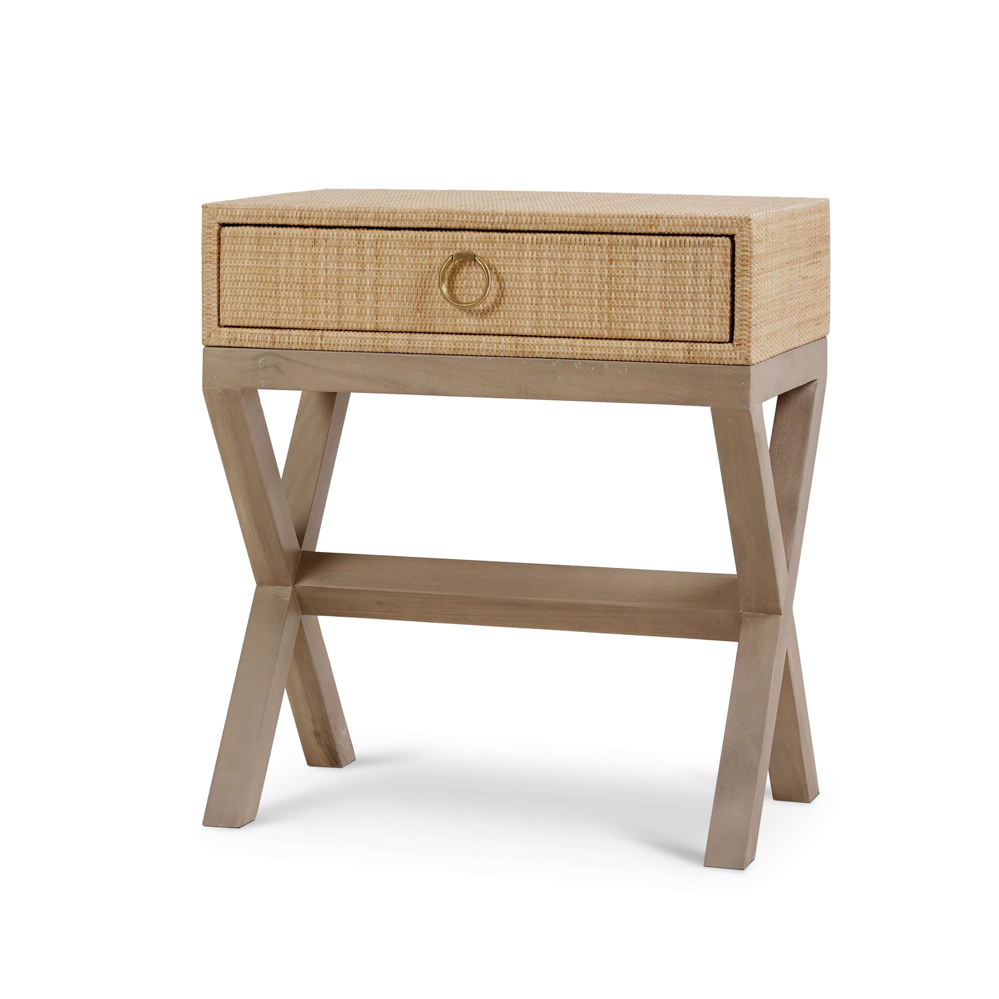 Renoir Bedside Wrapped FURNITURE - nightstand Bramble