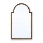 Cholet Curved Mirror MIRROR - wall mirror Bramble Straw Wash