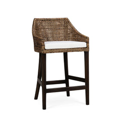 Light Glazed Rattan w/ Arctic White Performance Seat Cushion