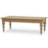 Madison Turned Leg Coffee Table FURNITURE - coffee table Bramble