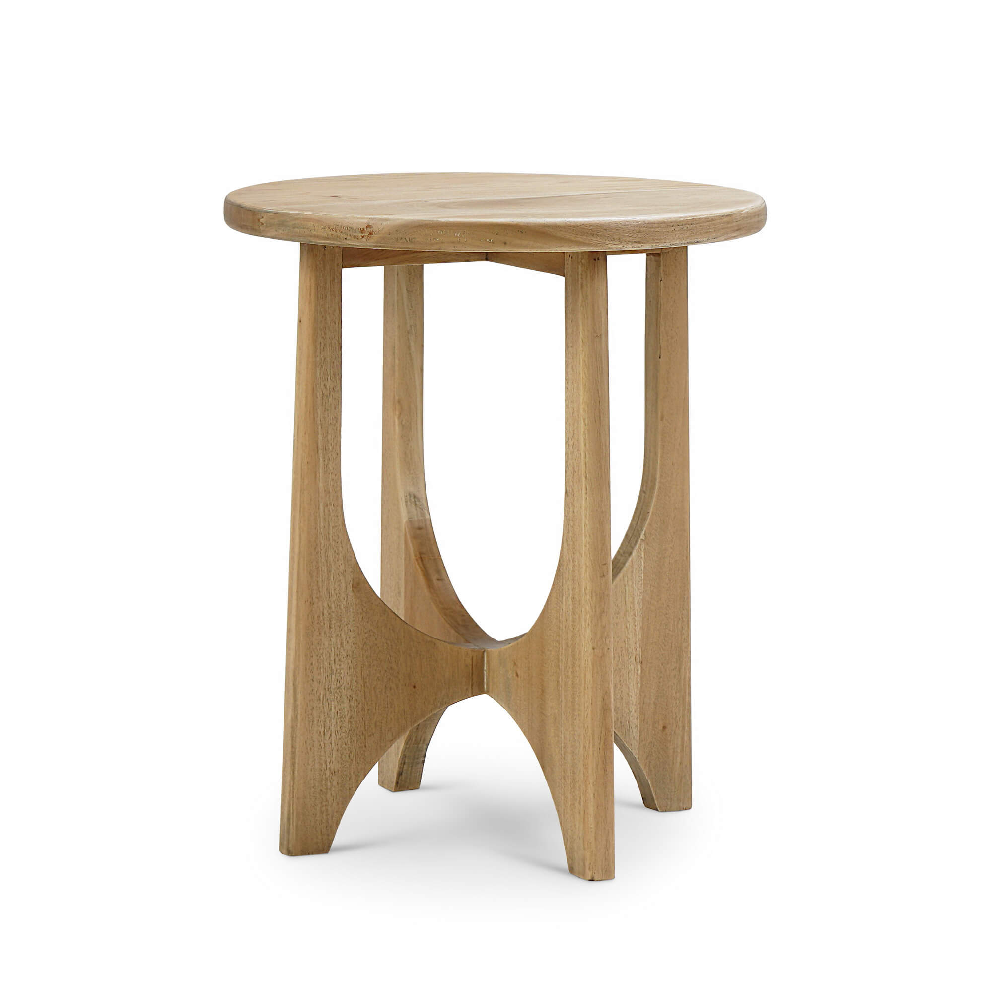 Vannes Round End Table FURNITURE - side table Bramble