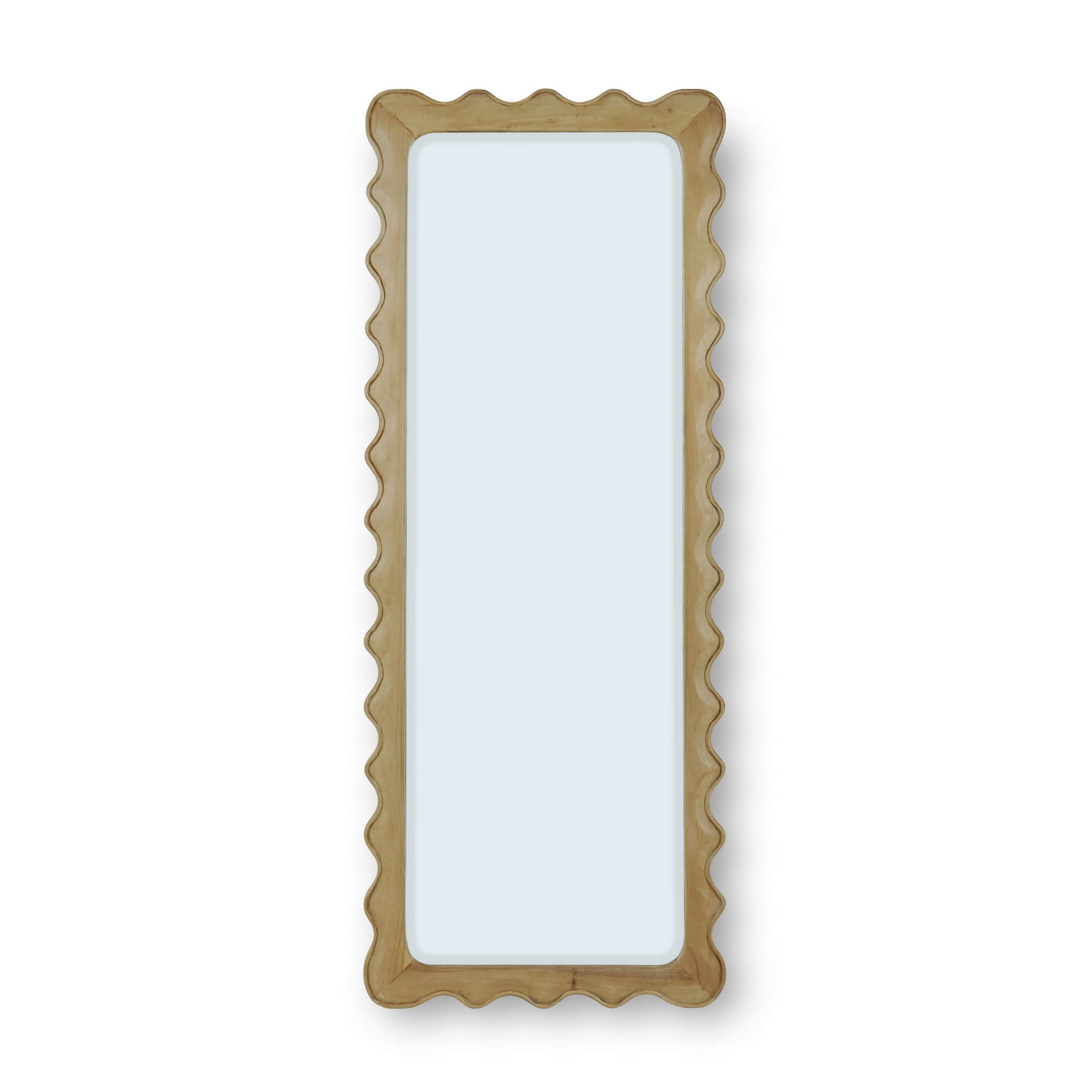 Chloe Rectangular Mirror In Fruitwood