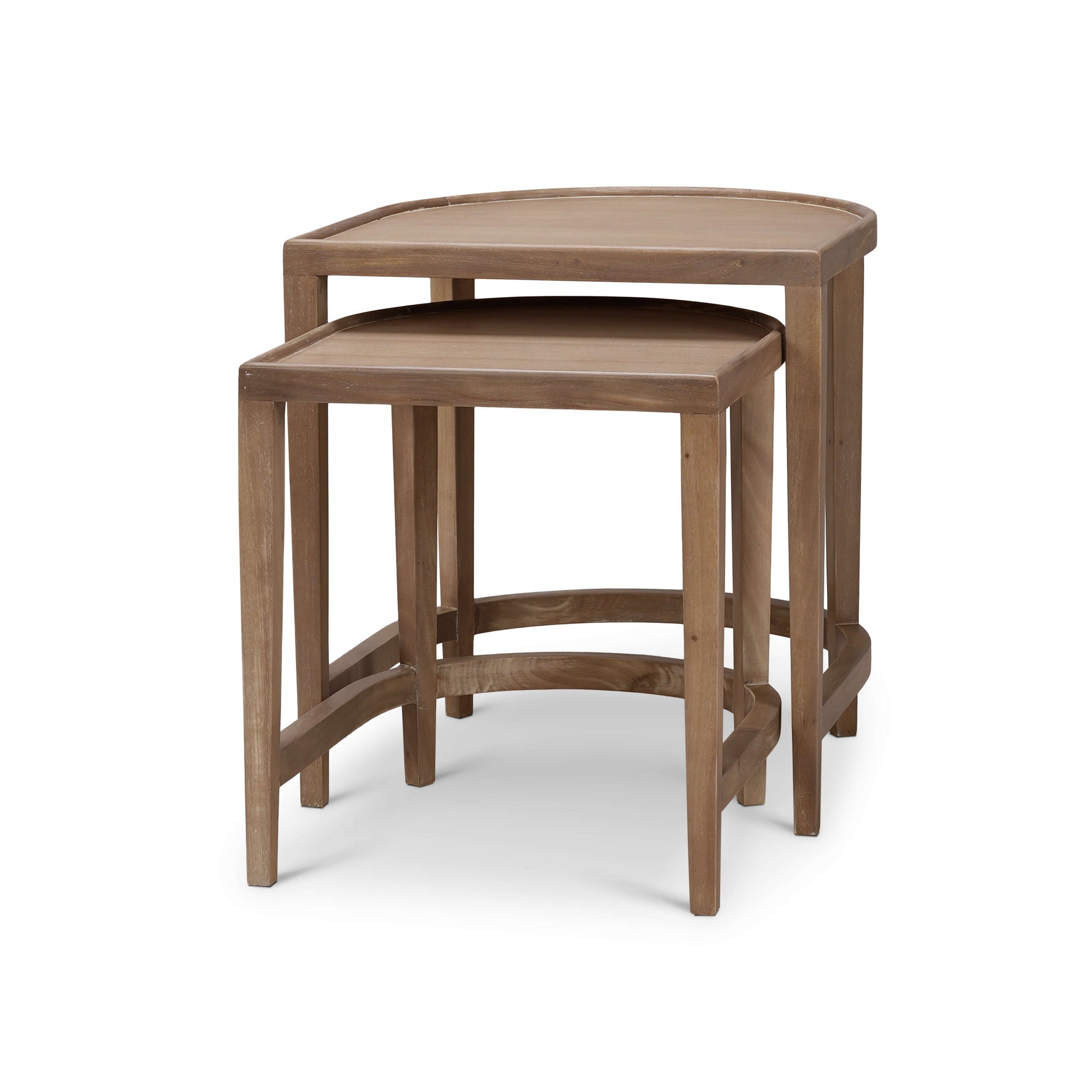 Normandy Nesting Tables Set of 2 FURNITURE - side table Bramble