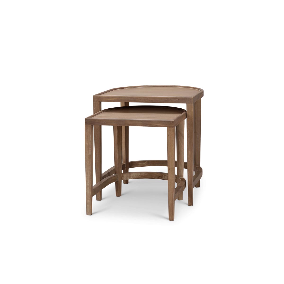Normandy Nesting Tables Set of 2 FURNITURE - side table Bramble