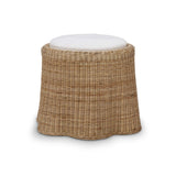 Newport Round Small Ottoman FURNITURE - ottoman Bramble