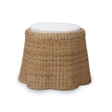 Newport Round Small Ottoman FURNITURE - ottoman Bramble