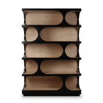 Vincent Crescent Bookcase FURNITURE - bookcase Bramble