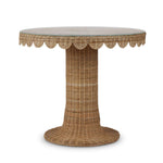Scalloped Round Bistro Table FURNITURE - dining table Bramble