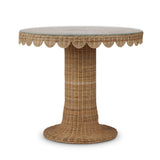 Scalloped Round Bistro Table FURNITURE - dining table Bramble