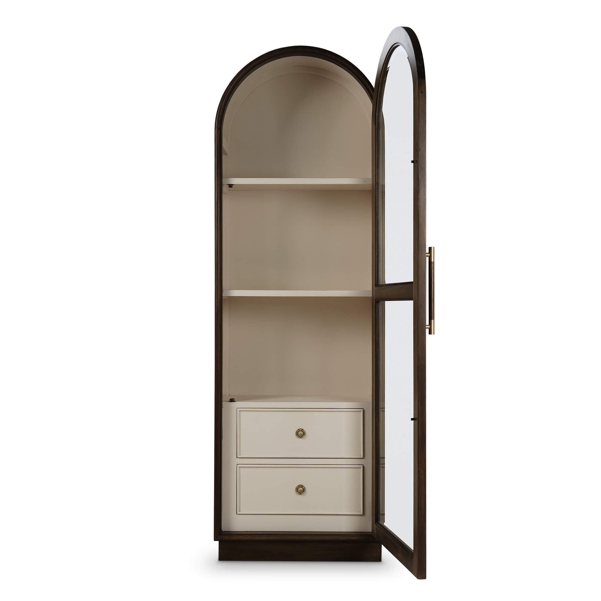Vincent Single Door Display Cabinet FURNITURE - cabinet Bramble
