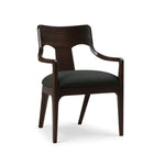 Colorado Dining Chair FURNITURE - dining chair Bramble Walnut w/ Smoke Performance Fabric