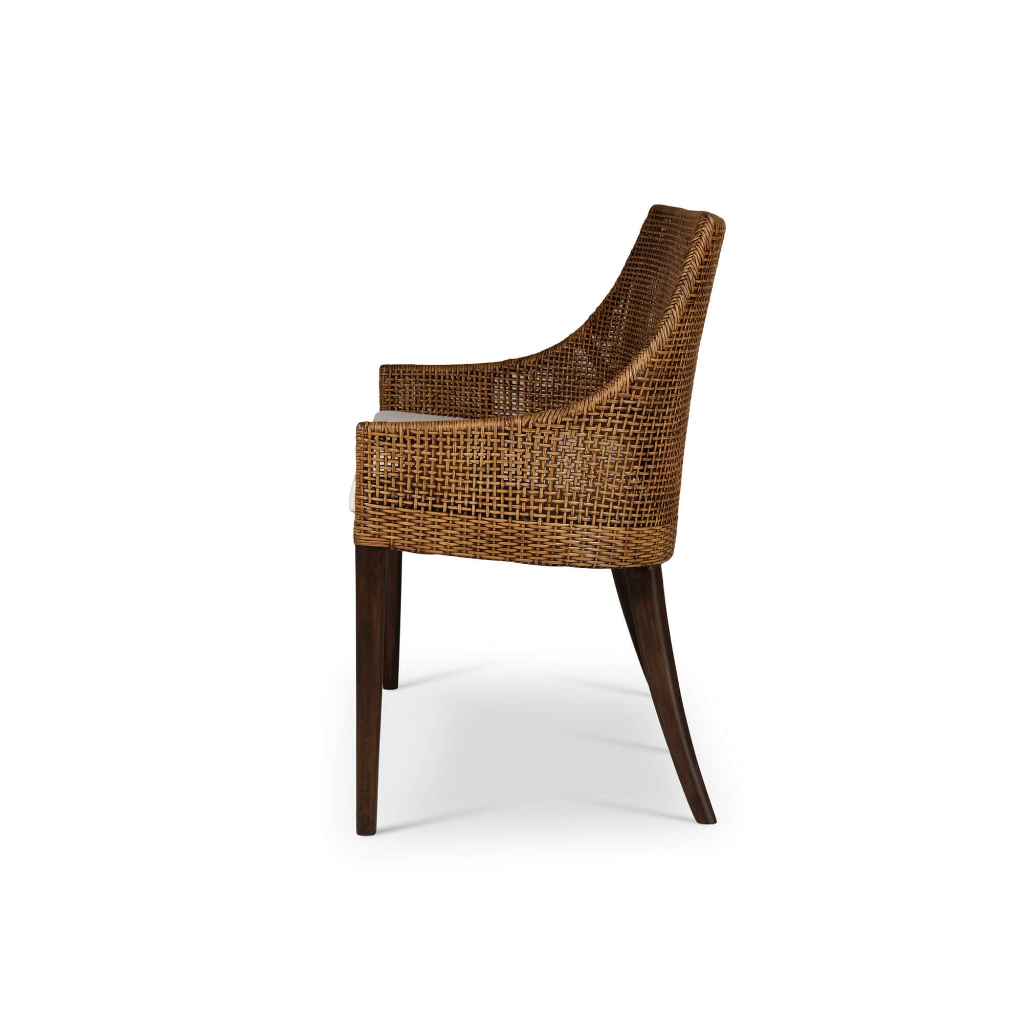 Sienna Rattan Loveseat FURNITURE - accent chair Bramble