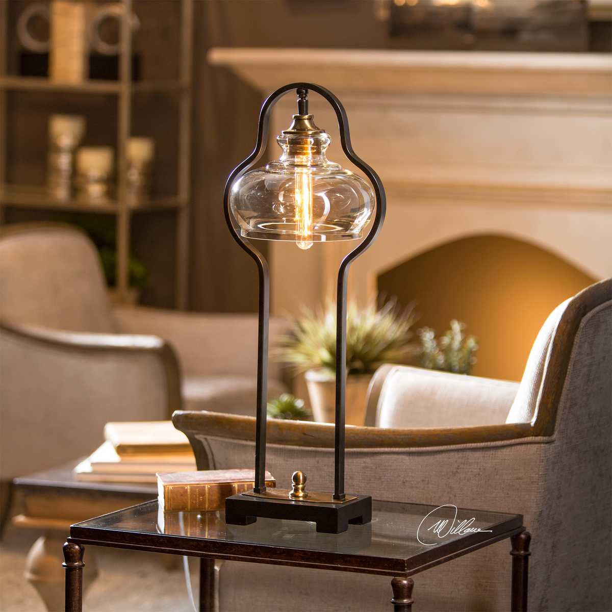 Cotu Table Lamp 1 - LIGHTING - table lamp Uttermost