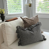 Aspen Ruffle Pillow Cover