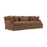 Baked Clay Bristol Slipcovered 98" Sofa